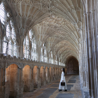 [England] Harry Potter filming locations tour! Gloucester Cathedral