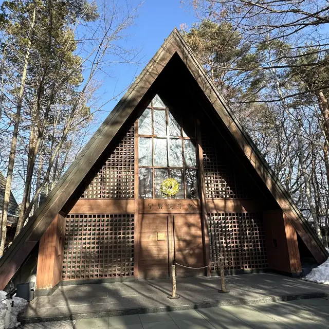 【軽井沢高原教会】神聖な場所、澄んだ空気、クラシカルな街、軽井沢