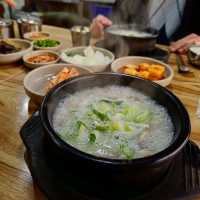 서울여행 담백한 맛이 좋은 장충순대국 