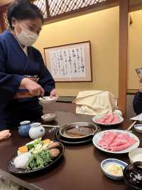 東京🇯🇵令人回味的和牛壽喜燒