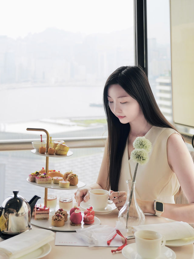 無敵海景酒店下午茶☕️
