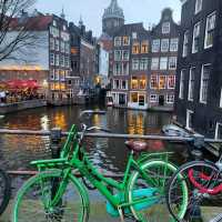 Amsterdam, the capital city of the Netherlands