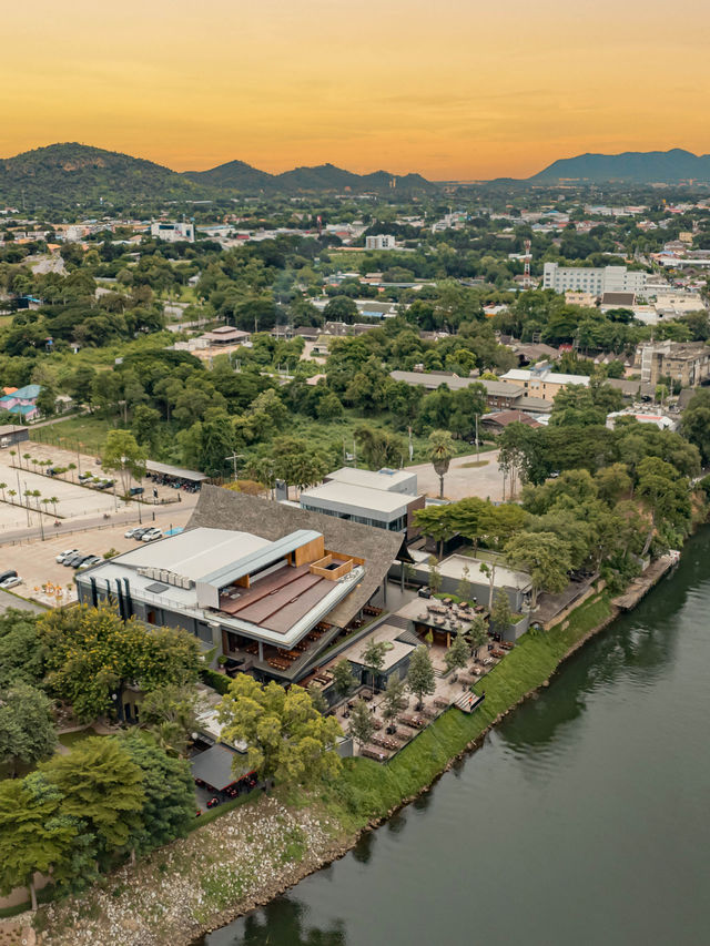 Keeree Tara Riverside ร้านอาหารวิวสวย ริมแม่น้ำแคว