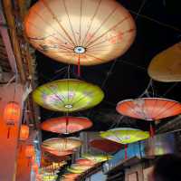 甘坑古鎮的日與夜