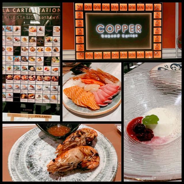 曼谷Copper Beyond Buffet：胃の挑戦，和牛船麵必試