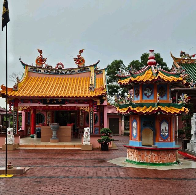 Ancient chinese temple nestled in the outskirt of Desaru town