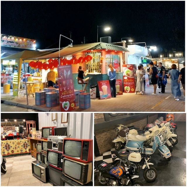 曼谷最受年輕人歡迎嘅夜市 - 席娜卡琳火車鐵道夜市，星期四至日營業