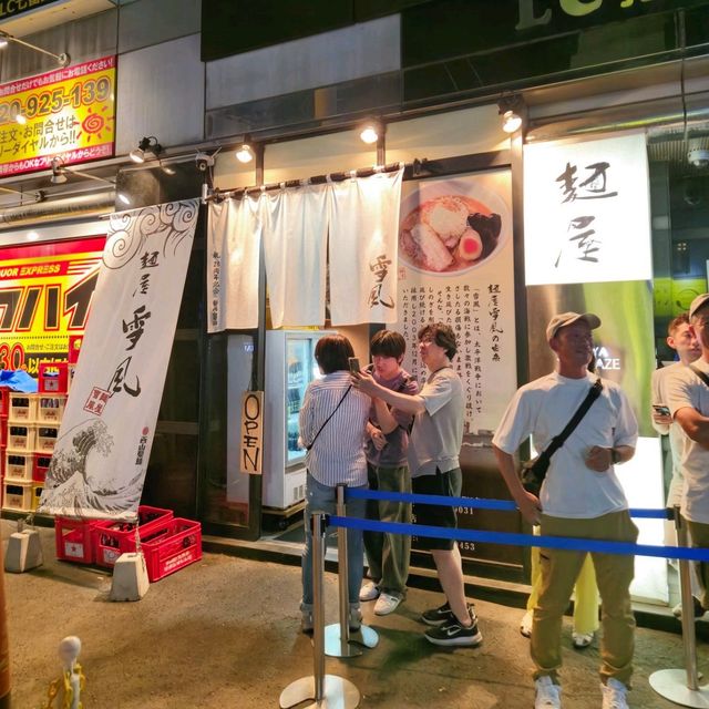 일본여행 삿포로 라멘맛집 멘야 유키카제 스스키노 본점