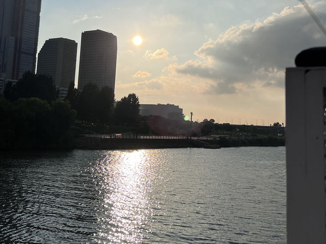 한강유람선 일몰 🌇⛴️🛥️크루즈로 서울여행해보세요^^