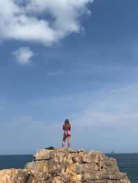 「綠蛋島：清澈海水，自然風光，遠離繁忙都市嘅理想選擇」