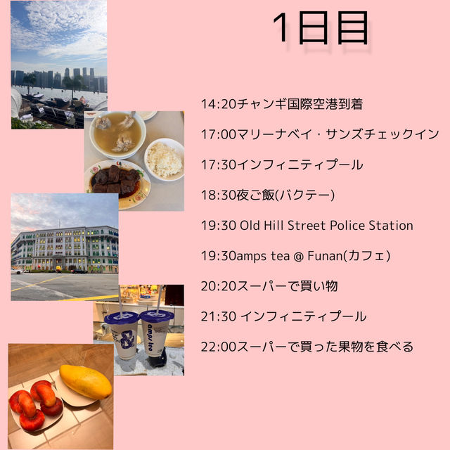 シンガポール3泊5日旅✈️スケジュールと費用