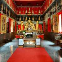 สักการะหลวงพ่อพุทธสุโขอภิโรจนะ ณ วัดเสมียนนารี