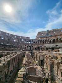 Rome Colosseum Day and Night