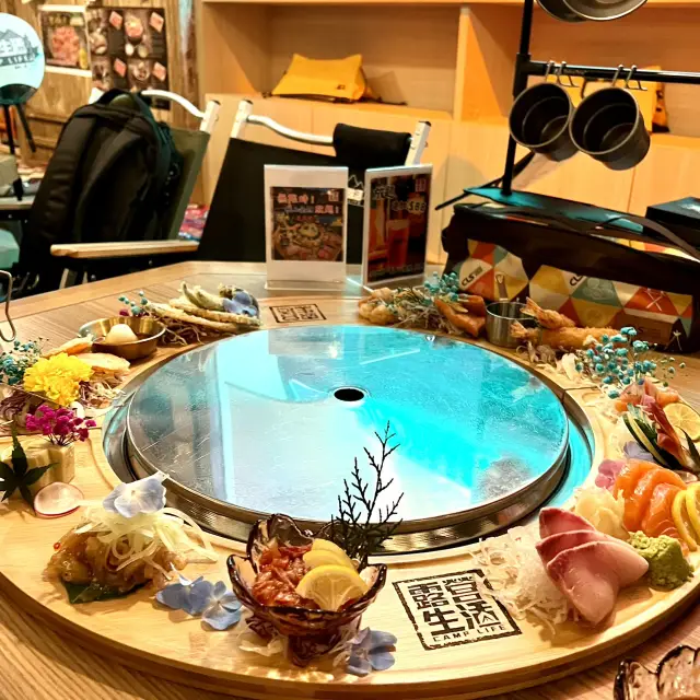⛺️⛺️⛺️露營主題餐廳🔥🔥🔥⛺️ 和牛刺身放題 
