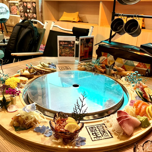 ⛺️⛺️⛺️露營主題餐廳🔥🔥🔥⛺️ 和牛刺身放題  ⛺️⛺️⛺️露營主題餐廳🔥🔥🔥⛺️ 和牛刺身放題