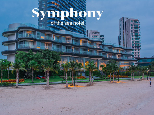 โรงแรมหรูติดชายหาดวิวสระว่ายน้ำปังมาก