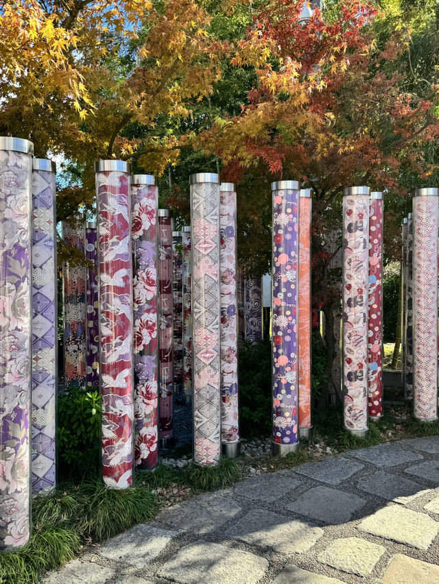 嵐山の人気スポット✨綺麗な着物の小径！