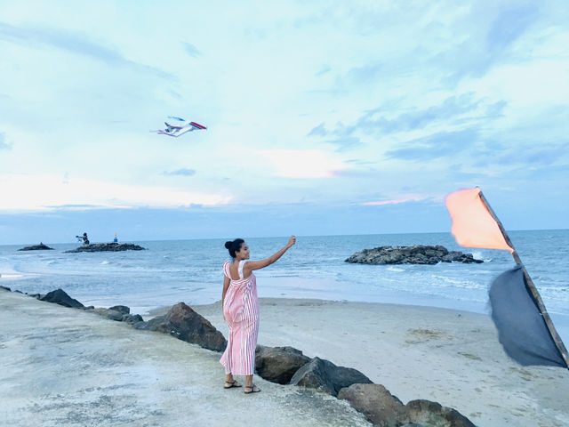 หาดปึกเตียน หาดสวยใกล้กรุงเทพฯ
