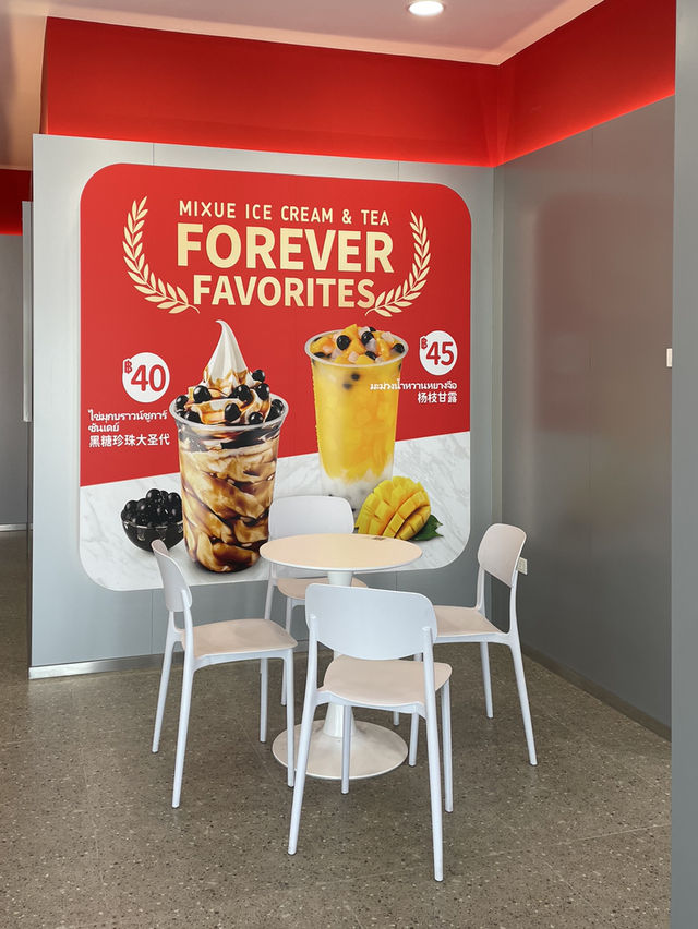 ร้านไอติมจีน MIXUE Thailand เปิดใหม่อมตะนคร🍦🍹