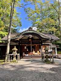 【軽井沢】切り絵の御朱印がもらえる諏訪神社✨