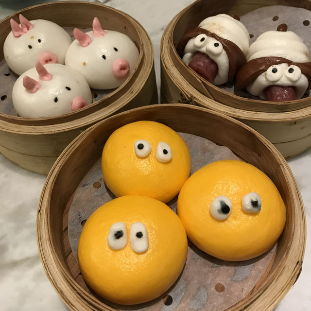 可愛すぎる！キャラクター点心