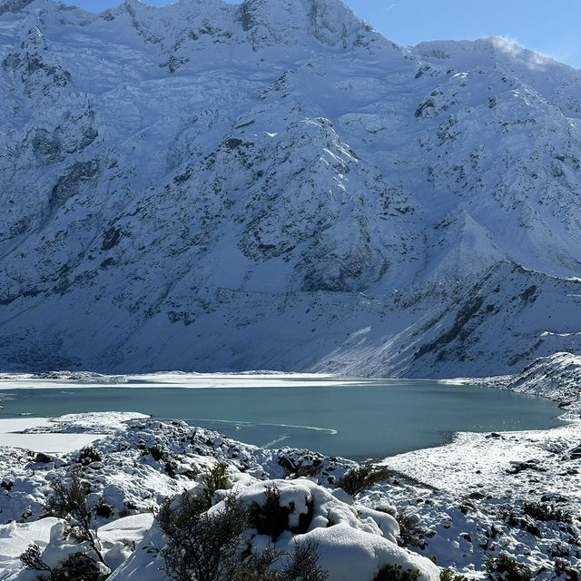 Mount Cook in New Zealand 