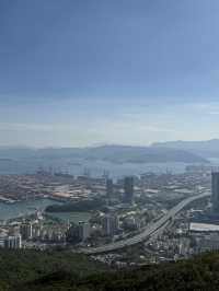 深圳雲海公園｜山上嘆咖啡～360°觀賞山景海景
