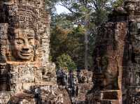 Temple lost in jungle
