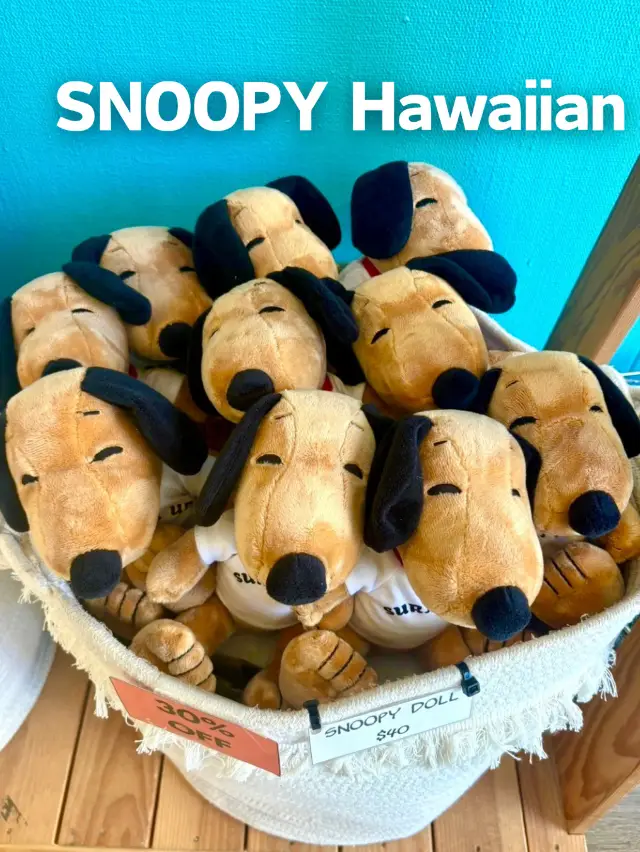 SNOOPY Hawaiian