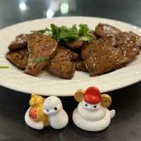 高雄（賣鹽順）正宗台菜.煎豬肝（非吃不可）