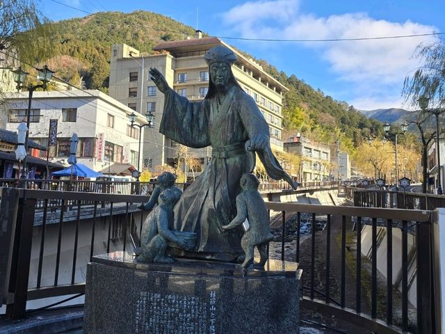 お正月　家族で下呂温泉