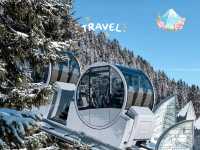 Tschuggen Express: A Private Ski Lift Like No Other! ⛷️🚠✨