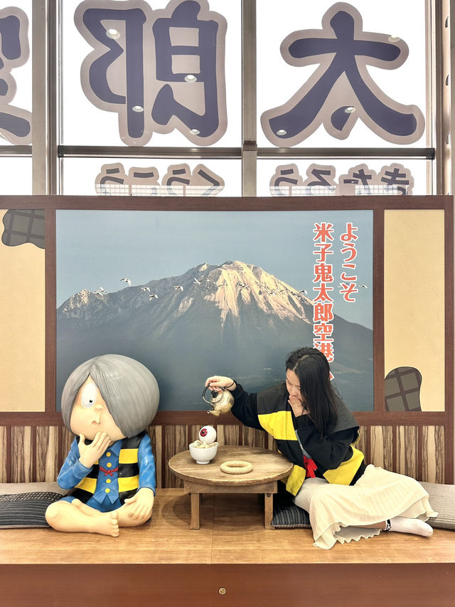 🇯🇵길거리에 요괴들이 가득👻 요나고 기타로 마을