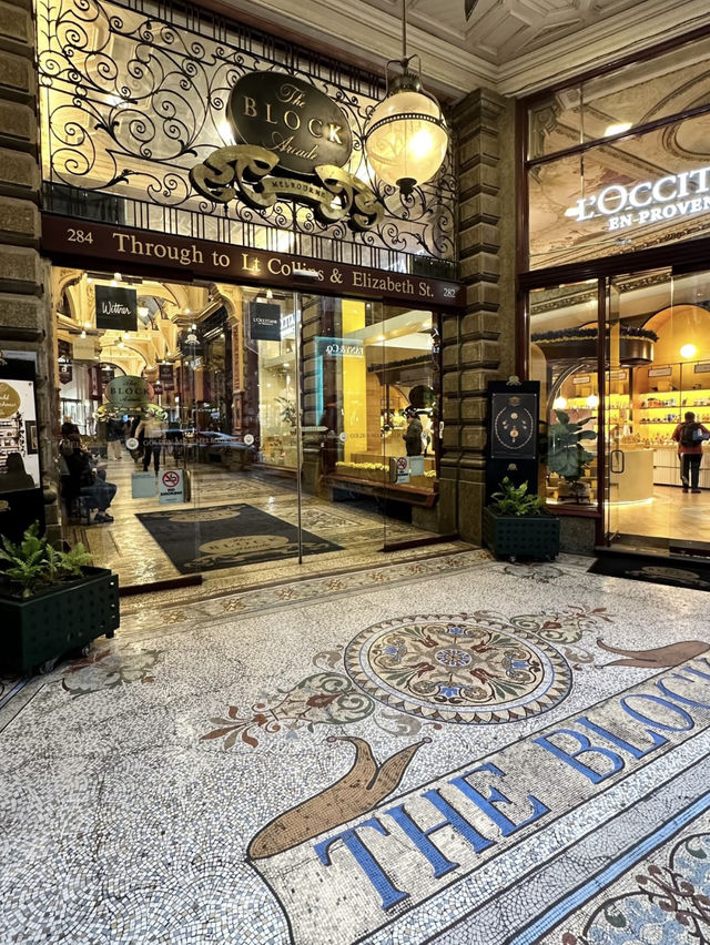 Timeless Elegance at The Block Arcade, Melbourne