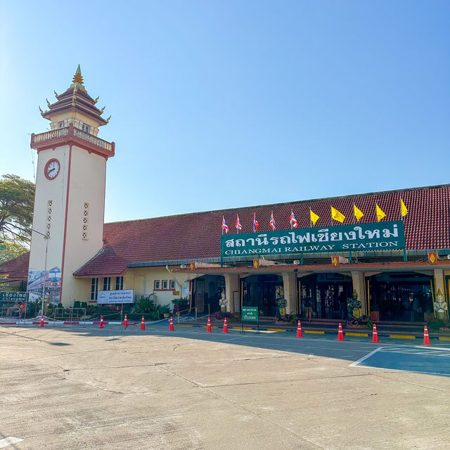 รีวิว สถานีรถไฟเชียงใหม่🚂