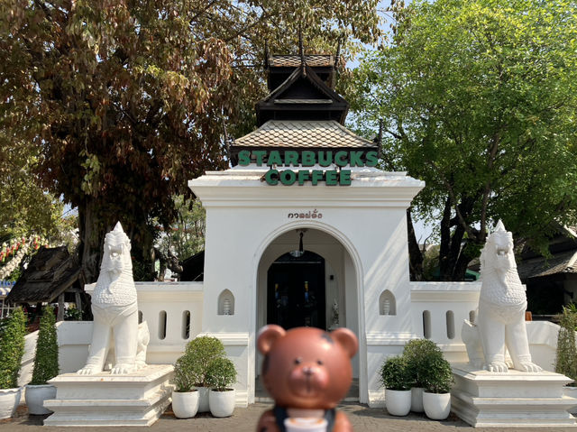 泰國🇹🇭清邁 全球唯一蘭納王朝建築風格星巴克