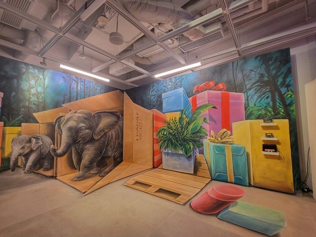 🎉✨ AIRSIDE GATE33藝文館：蘇門答臘美術館數碼藝術展覽 🌳🎨 