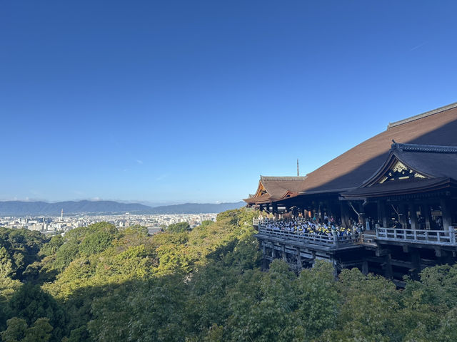 歷史與美景的完美交融：探訪京都的清水寺