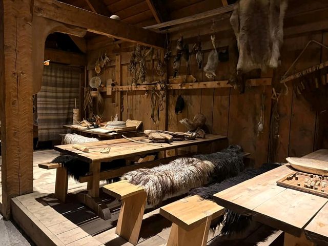 挪威-羅弗敦維京博物館，參觀維京時代酋長家族的豪宅