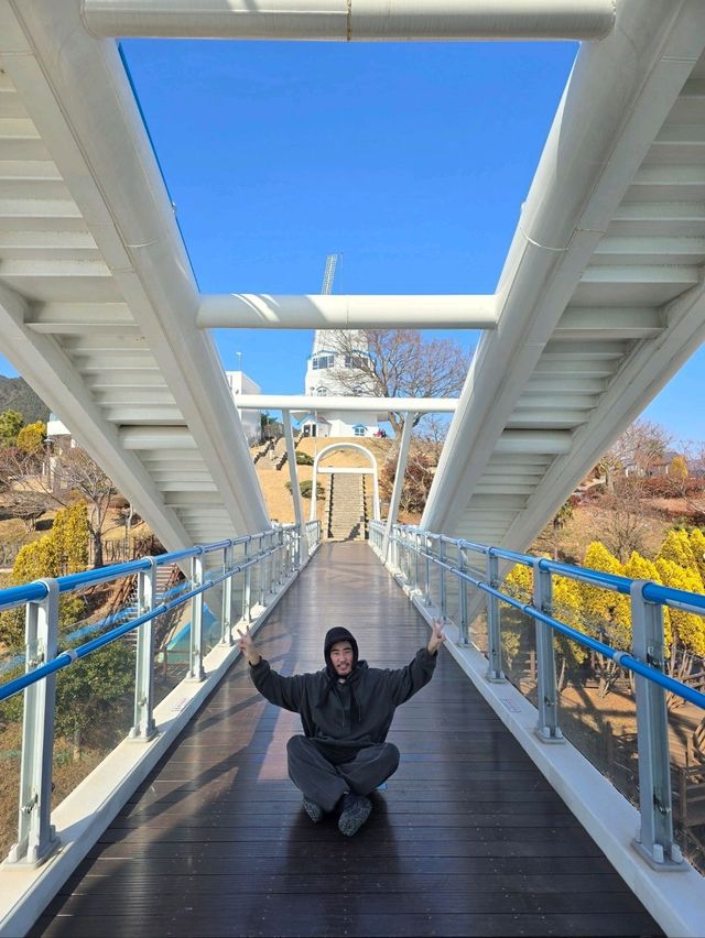 푸른 사천 남해바다를 직관하는 청널전망대🩵