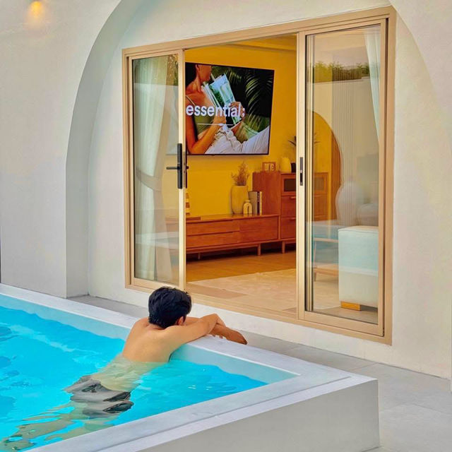 พูลวิลล่าเปิดใหม่ ใกล้ทะเลบางแสน 🏠🛁🌊