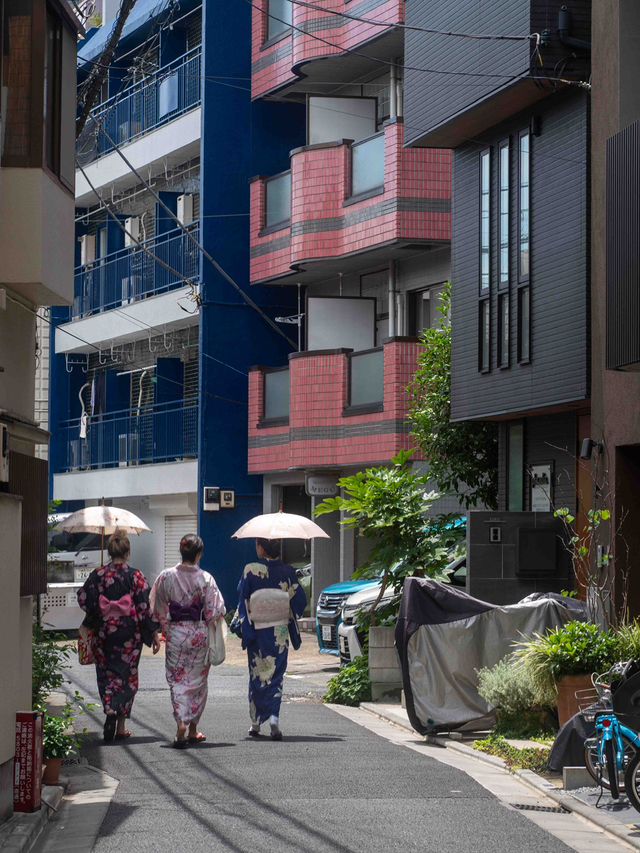ゆったりと谷中銀座スナップ🐾🧡
