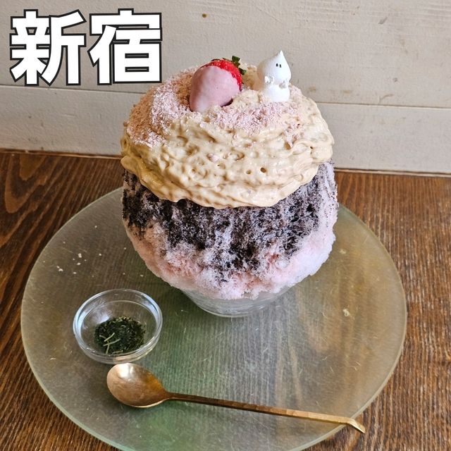 [新宿]可愛くて映える&ふわふわかき氷専門店[新宿かき氷専門店 ＊氷おばけ＊]