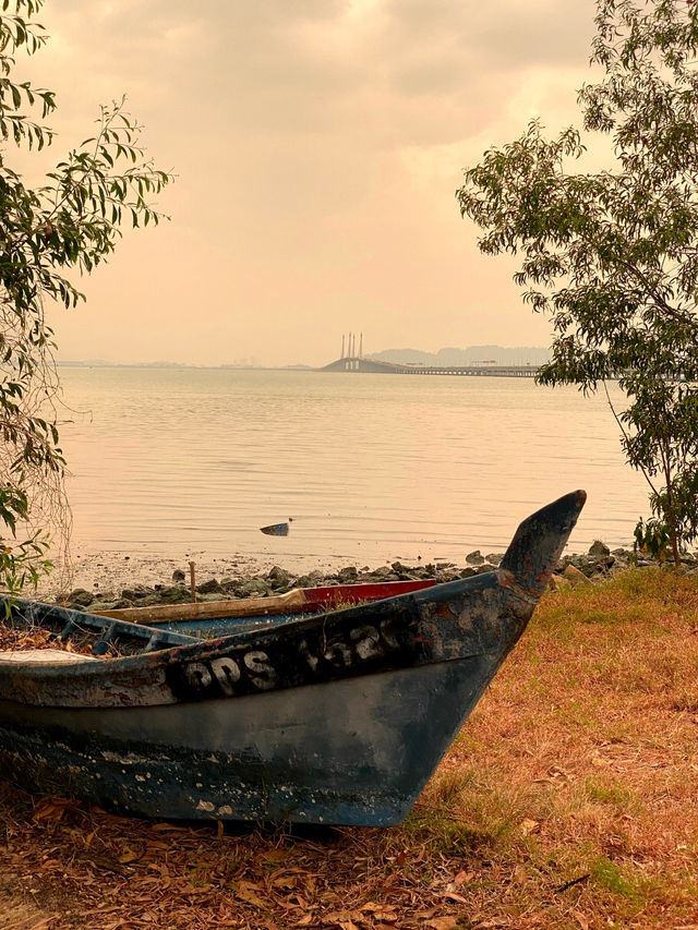 Ride Between the Bridges: A Golden Hour Cycle Along Penang’s Coast