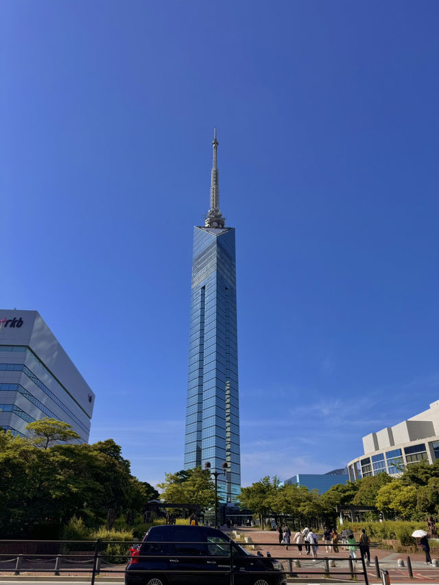 🗼 후쿠오카 타워, 바다와 함께하는 전망! 