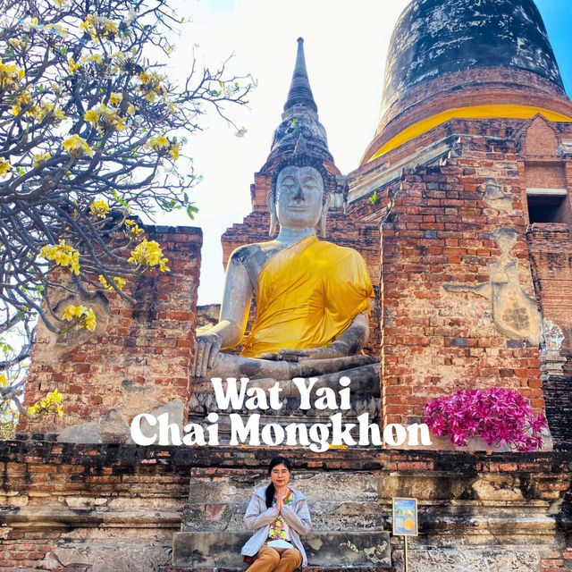 วัดที่มาอยุธยา แล้วต้องมาทุกครั้ง 𝐖𝐚𝐭 𝐘𝐚𝐢 