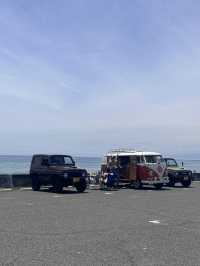 坐火車到了傳說中的湘南海岸