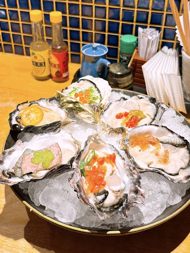 銅鑼灣居酒屋🏮六種食法生蠔勁吸引🤩