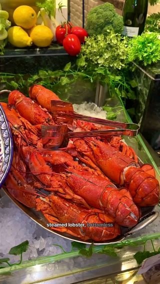London’s bottomless lobster brunch 🦞