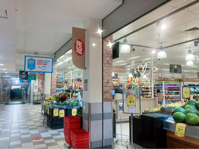 Shopping at IGA Northbridge